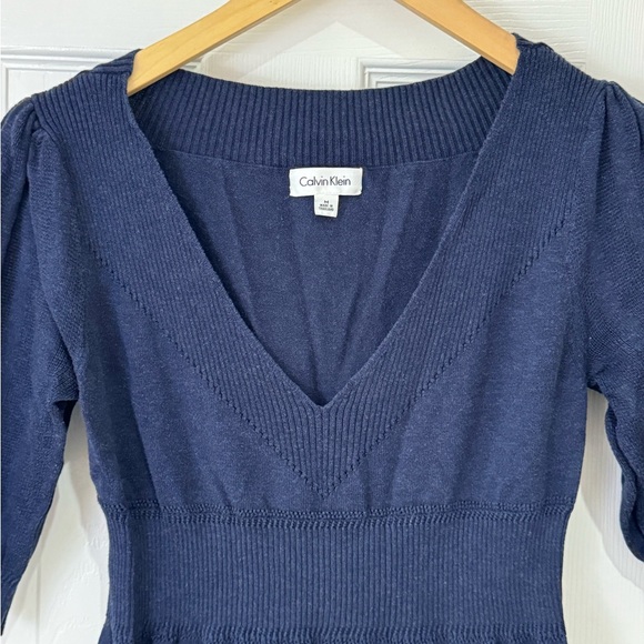 Calvin Klein Women's Blue Dress - Picture 1 of 2
